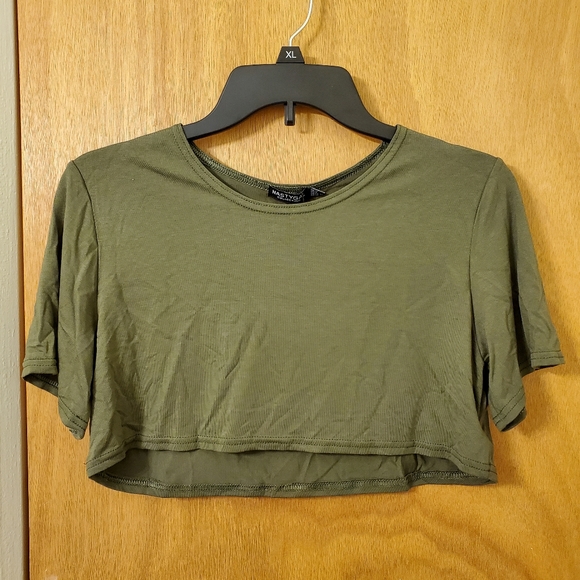 NWT Nasty Gal Wait Up Crop Top - Picture 4 of 5